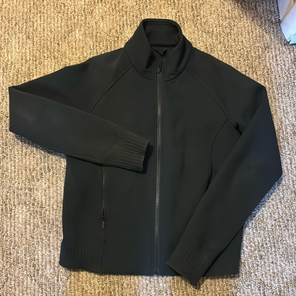 lululemon black bomber jacket